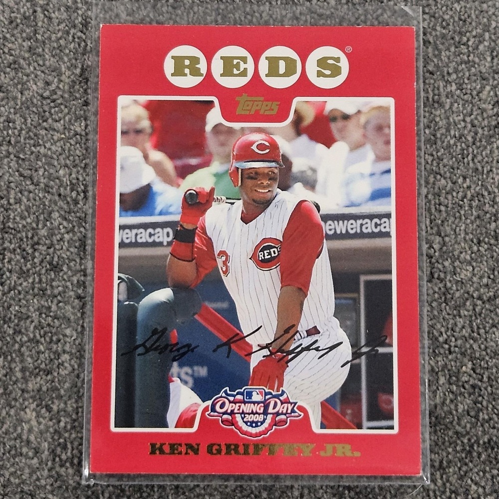 2008 Topps Opening Day #9 Ken Griffey Jr. Cincinnati Reds Card
